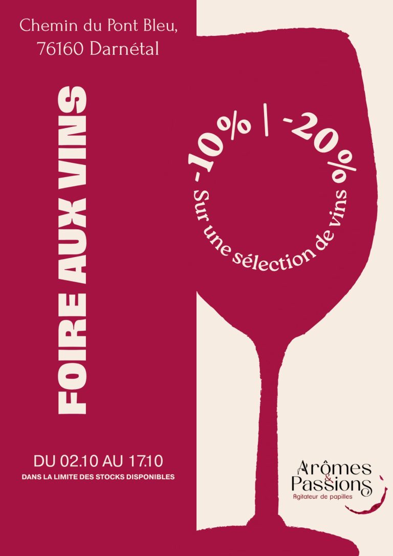 Vente de vins en promotion à Rouen